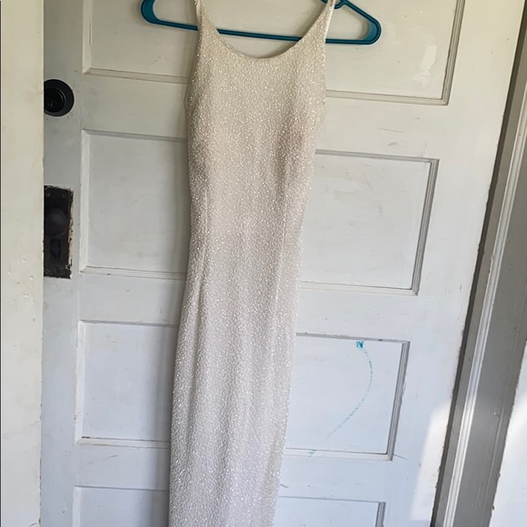 Scala Dresses & Skirts - Scala beaded Silk dress